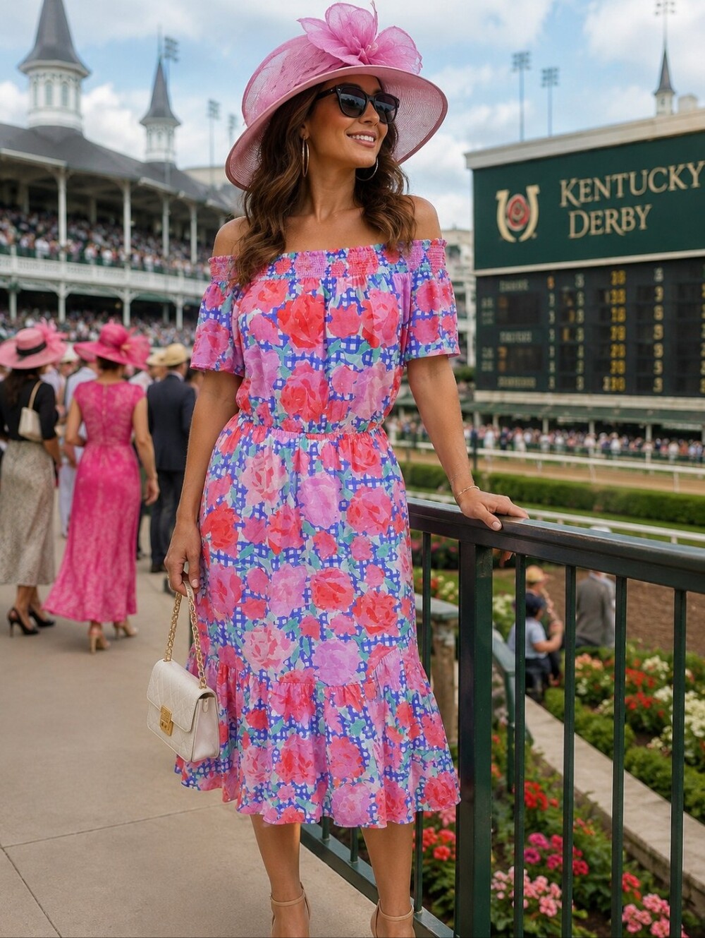 Vineyard Vines Kentucky Derby 145th Run For The Roses Dress Size 6